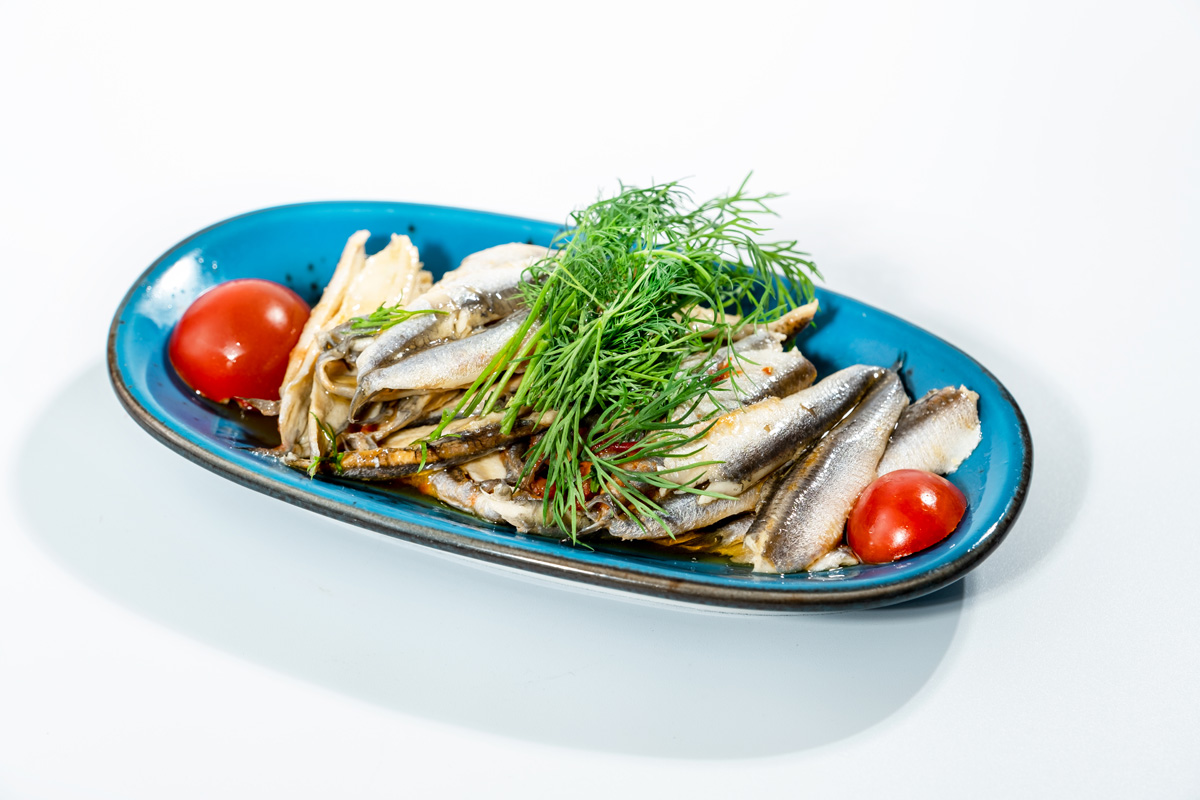 Soslu hamsi 